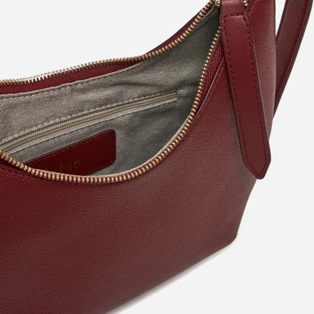Сумка багет жіноча з натуральної шкіри Furla WB01500BX3353CGQ001007 Червона (8050597536255) - зображення 4