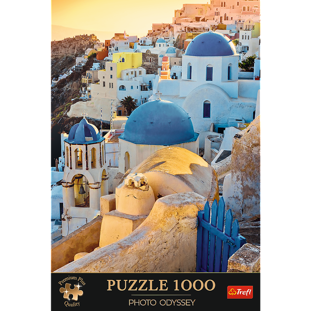 Puzzle Trefl Premium Plus Quality Photo Odyssey: Miasteczko Oia Santorini 1000 elementów (5900511108538) - obraz 2