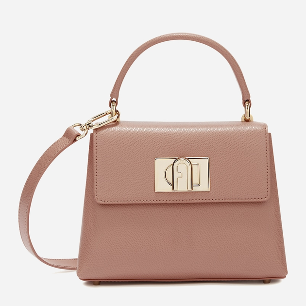 Torebka crossbody damska ze skóry naturalnej Furla WB00109ARE0003378S1007 Jasnobrązowa (8050597551616) - obraz 1