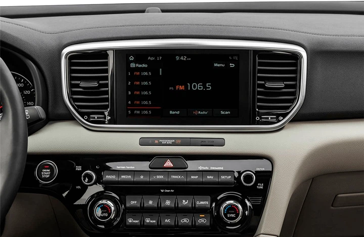 Штатная мультимедийная система Gazer T6009-QL/H для Kia Sportage 4 (QL) 2016-2018 (T6009-QL/H) - изображение 4