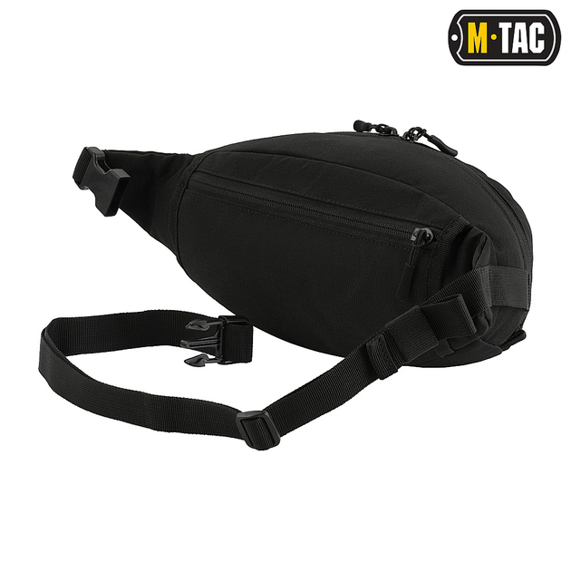 Сумка через плечо армейская поясная M-Tac Companion Bag LARGE Ranger Black Черный (9142) - изображение 2