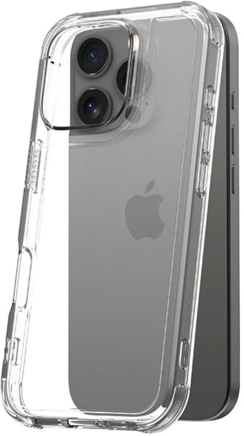 Акція на Панель Drobak Acrylic Case with Airbag для Apple iPhone 16 Pro Transparent від Rozetka