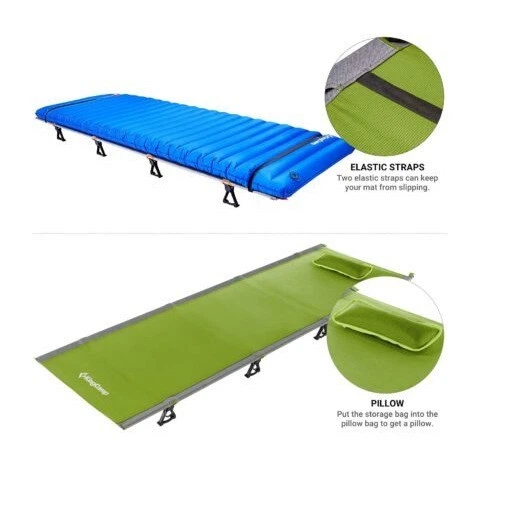 Раскладушка KingCamp ULTRALIGHT CAMPING COT (KC3986) Green – фото
