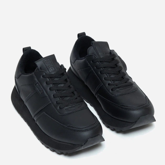 Sneakersy damskie skórzane do kostki Big Star Oo274573 906 41 Czarne (5900714800925) - obraz 2