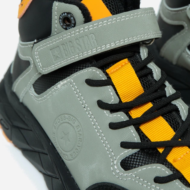 Дитячі демісезонні черевики Big Star Oo374181 303 33 Хакі (5900714814311) - зображення 4