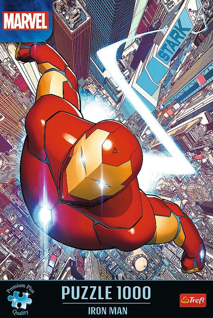 Пазл Trefl Premium Plus Quality Iron Man 1000 елементів (5900511108620) - зображення 3
