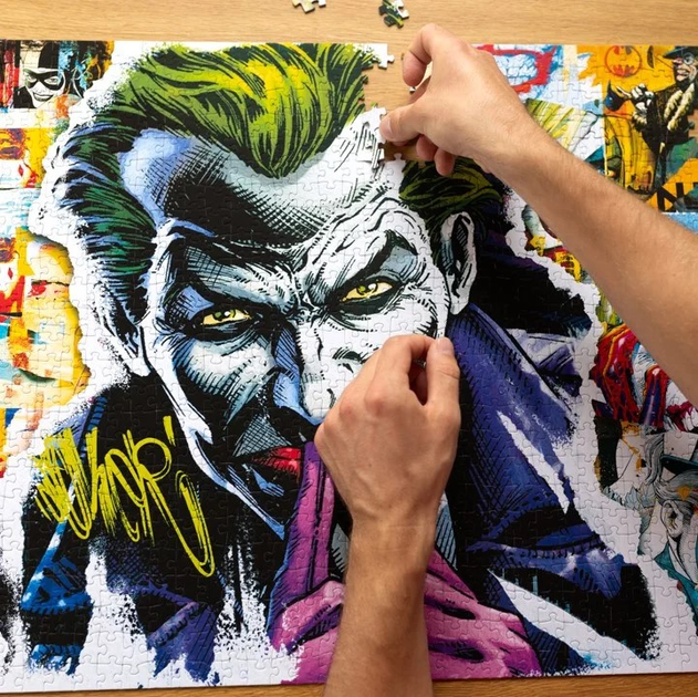Пазл Trefl Premium Plus Quality Batman Villains Joker 1000 елементів (5900511108361) - зображення 4