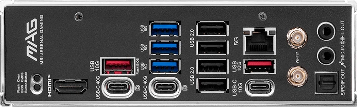 Płyta główna MSI MAG X870 Tomahawk Wi-Fi (sAM5. AMD X870. PCI-Ex16) (7E51-001R) - obraz 4