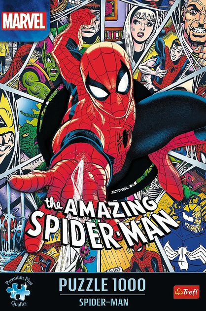 Пазл Trefl Premium Plus Quality Marvel Spider Man 1000 елементів (5900511108590) - зображення 3