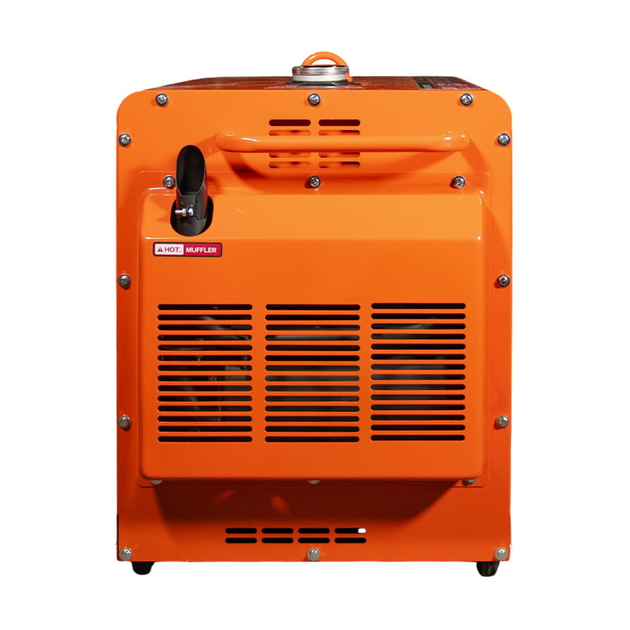 Генератор дизельний однофазний 5 кВт Bison BS8500Q (41-00412) - зображення 6