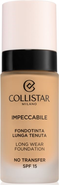 Тональний крем Collistar Impeccabile стійкий SPF 15 3 G Natural Gold 30 мл (8015150132084) - зображення 1