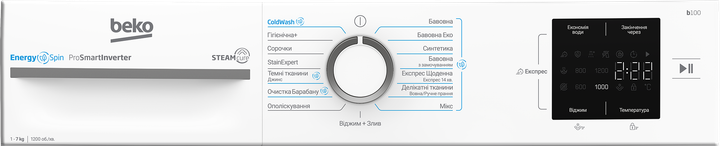 Стиральная машина узкая Beko BM1WFSU37233WW - изображение 7