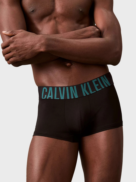 Zestaw majtek boxer męski Calvin Klein 000NB3611A S 3 szt Czarny (8720639720248) - obraz 2