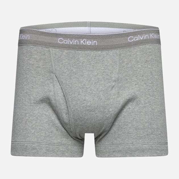 Набір трусів-боксерів чоловічих Calvin Klein 000NB4002A M 3 шт Чорний/Сірий/Білий (8720639849222) - зображення 2