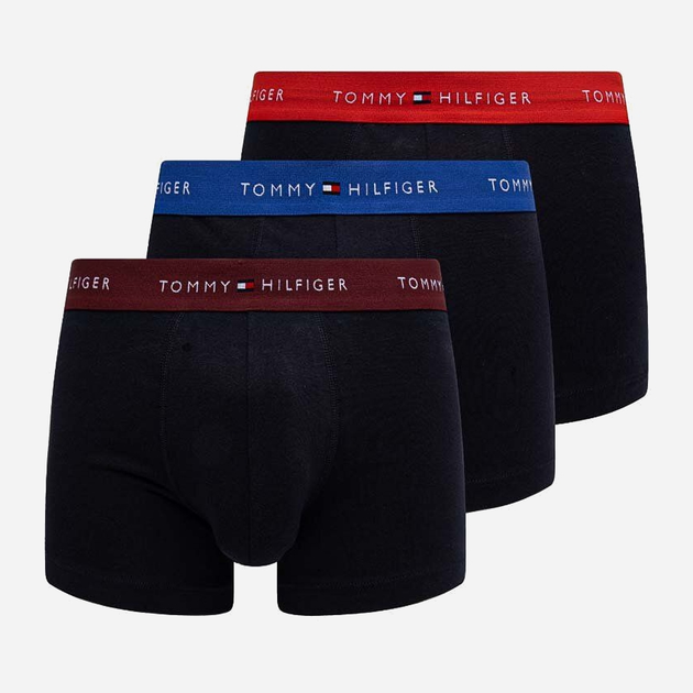 Zestaw majtek boxer męski Tommy Hilfiger UM0UM02763 XL 3 szt Czarny (8720637176672) - obraz 1