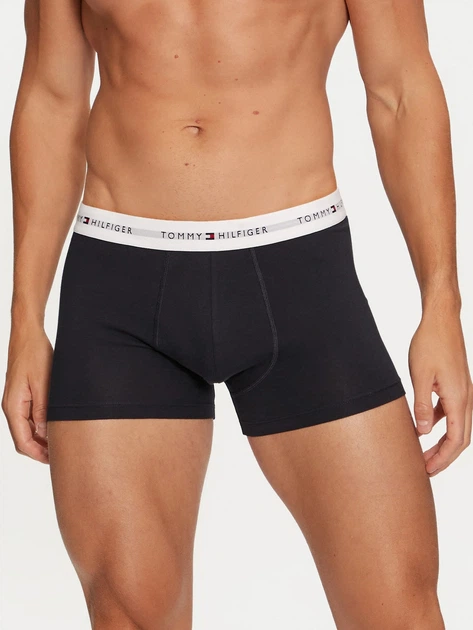 Набір трусів-боксерів чоловічих Tommy Hilfiger UM0UM03385-0W4 XXL 7 шт Чорний (8720637185575) - зображення 4