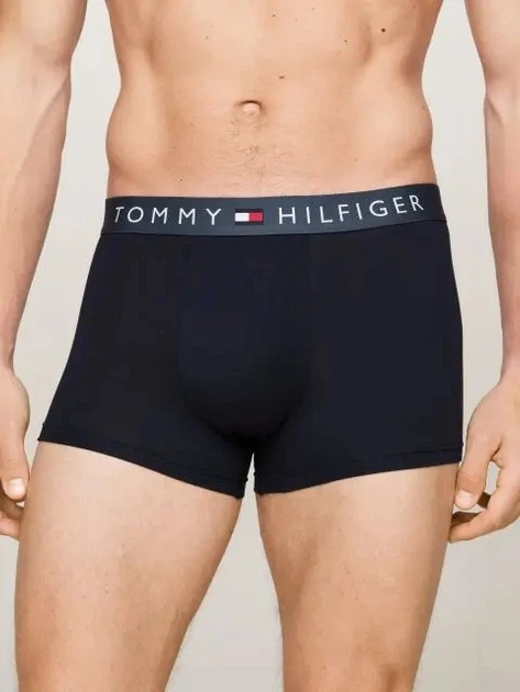 Zestaw majtek męskich typu bokserki Tommy Hilfiger UM0UM03181-0R1 S 3 szt Czarny (8720637187593) - obraz 4