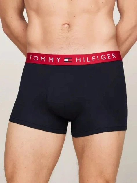 Zestaw majtek męskich typu bokserki Tommy Hilfiger UM0UM03181-0R1 XXL 3 szt Czarny (8720637187685) - obraz 3