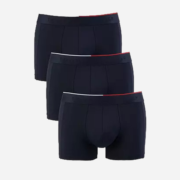 Zestaw majtek boxer męski Tommy Hilfiger UM0UM03388 M 3 szt Granatowy (8720637189771) - obraz 1