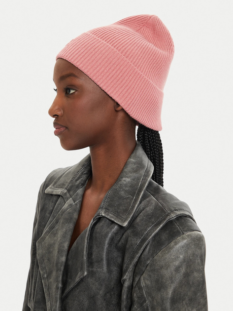Czapka beany damska Calvin Klein K60K612590-PA0 One Size Różowa (8720639571345) - obraz 3