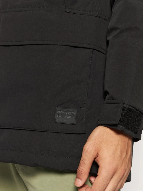 Парка Jack&Jones Super Parka Чорний M 12190042 - изображение 3
