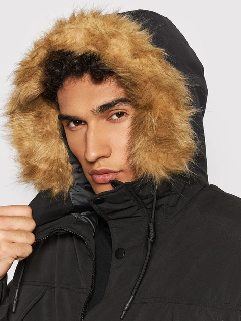 Парка Jack&Jones Super Parka Чорний M 12190042 - изображение 4