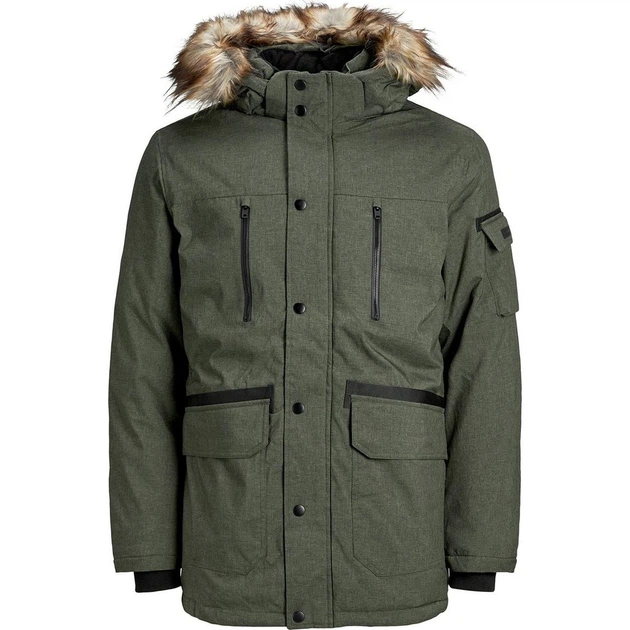 Jack And Jones Jack Jones Globe Parka Jcoglobe Parka Jcoglobe Jack