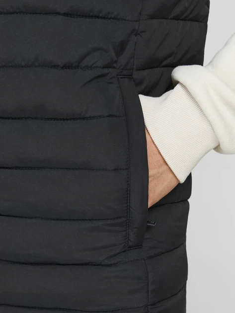 Безрукавка Jack & Jones Recycle BodyWarmer 12211132 S Чорний - изображение 7