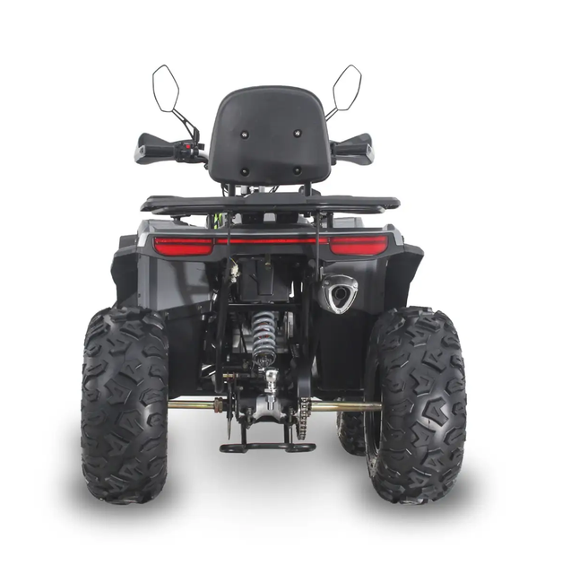 Квадроцикл FORTE ATV-200G PRO зелено-сірий - Фото 2 Квадроцикл FORTE ATV-200G PRO зелено-сірий - изображение 2