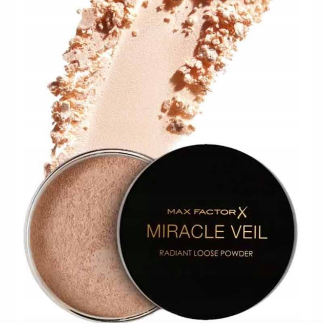 Рассыпчатая пудра Max Factor Miracle Veil Radiant Loose Powder 4гр (3614227128545) - Фото 2 Рассыпчатая пудра Max Factor Miracle Veil Radiant Loose Powder 4гр (3614227128545) - изображение 2