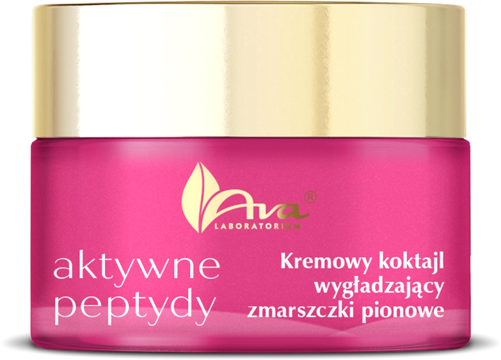 Kremowy koktajl do twarzy nawilżający AVA Laboratorium Aktywne Peptydy 50 ml (5906323009513) - obraz 2