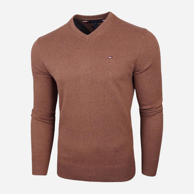 Пуловер мужской Tommy Hilfiger 137676648 M Коричневый (1159814466) - изображение 1