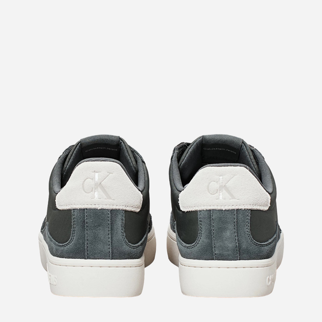 Sneakersy męskie do kostki Calvin Klein YM0YM01100-02I 42 Ciemnozielone (8720639478989) - obraz 4