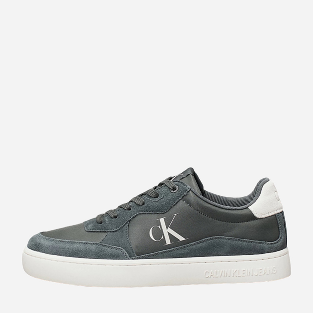 Sneakersy męskie do kostki Calvin Klein YM0YM01100-02I 44 Ciemnozielone (8720639479269) - obraz 3