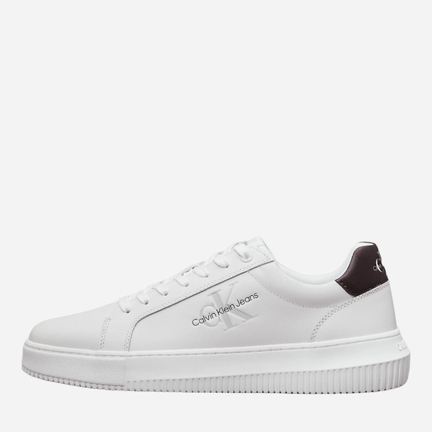 Sneakersy męskie do kostki Calvin Klein YM0YM00681-02W 42 Białe (8720639486250) - obraz 3