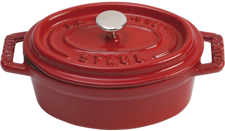 Garnek Staub Mini Cocotte Czerwony 250 ml (3272341011060) - obraz 1