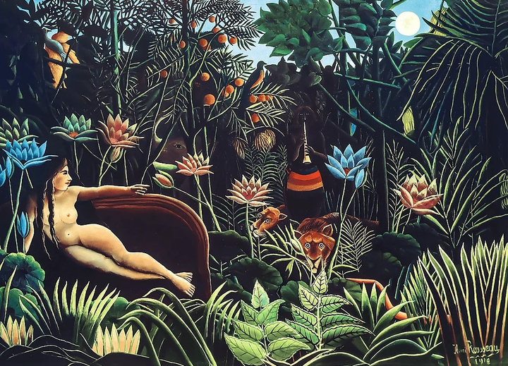 Puzzle drewniane Trefl Sen Henri Rousseau 200 elementów (5900511202533) - obraz 2