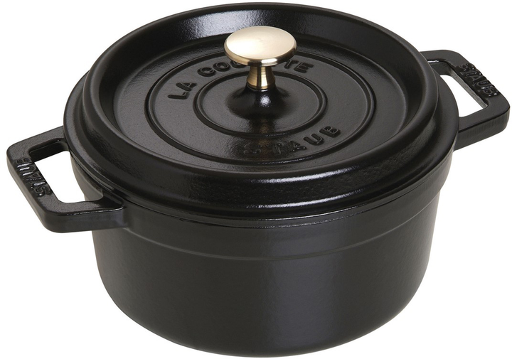 Garnek Staub La Cocotte Czarny 2.2 l (3272341020253) - obraz 1