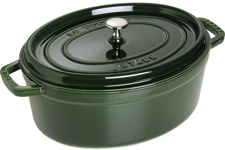 Garnek Staub La Cocotte Zielony 3.2 l (3272341027856) - obraz 1