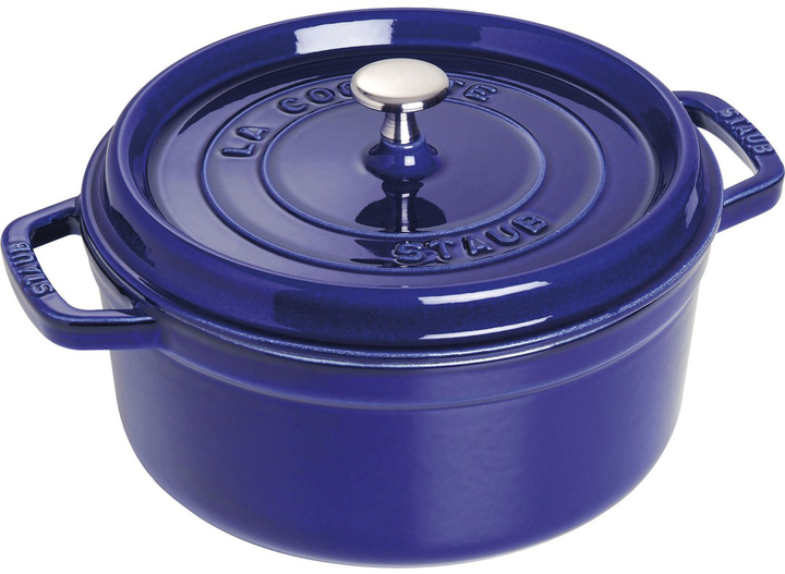 Garnek Staub La Cocotte Niebieski 5.2 l (3272341026910) - obraz 1