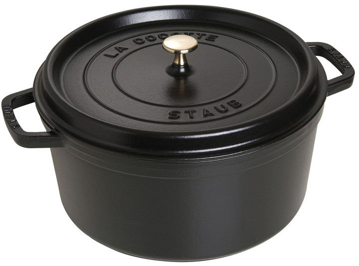 Garnek Staub La Cocotte Czarny 8.35 l (3272341030252) - obraz 1