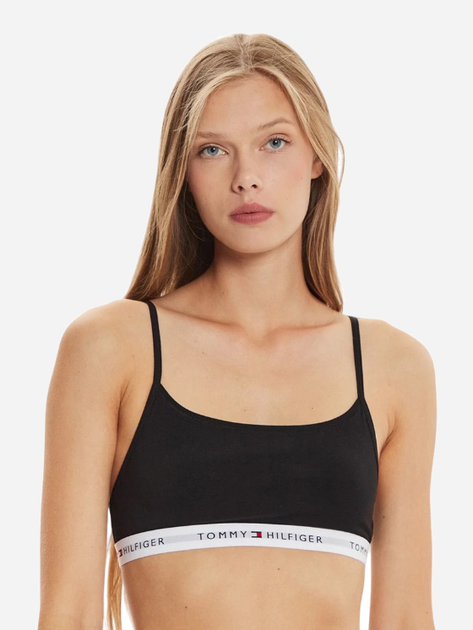 Набір бюстгальтерів без кісточок Tommy Hilfiger UW0UW05528-0R7 L 2 шт Чорний (8720637192559) - зображення 3