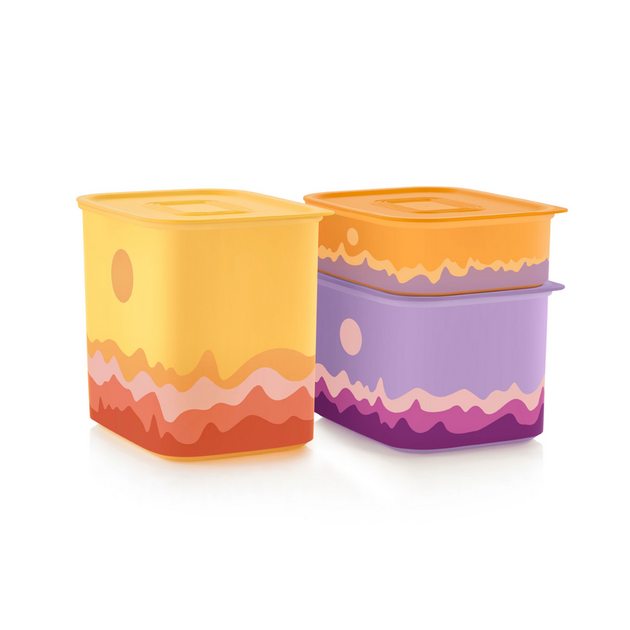 Контейнер Акваконтроль 2,1 л прямоугольный Рассвет Tupperware - изображение 3