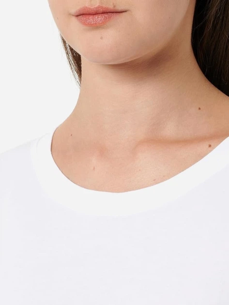 Zestaw koszulek damskichch Tommy Hilfiger UW0UW05525-0WV L 2 szt Biały/Granatowy (8720637182864) - obraz 5