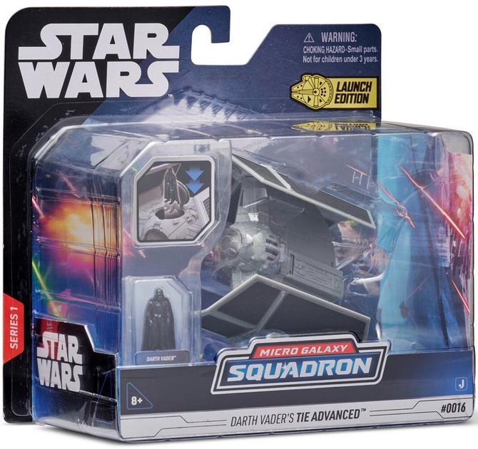 Figurka Jazwares Star Wars TIE Advanced Darth Vader (191726416234) - obraz 3