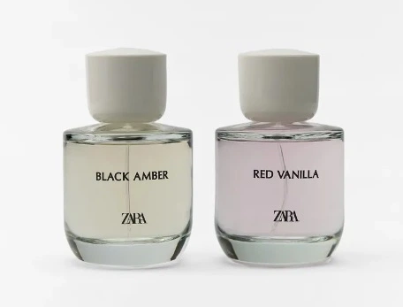 Набор женских духов ZARA Red Vanilla 90мл + Black Amber 90 мл