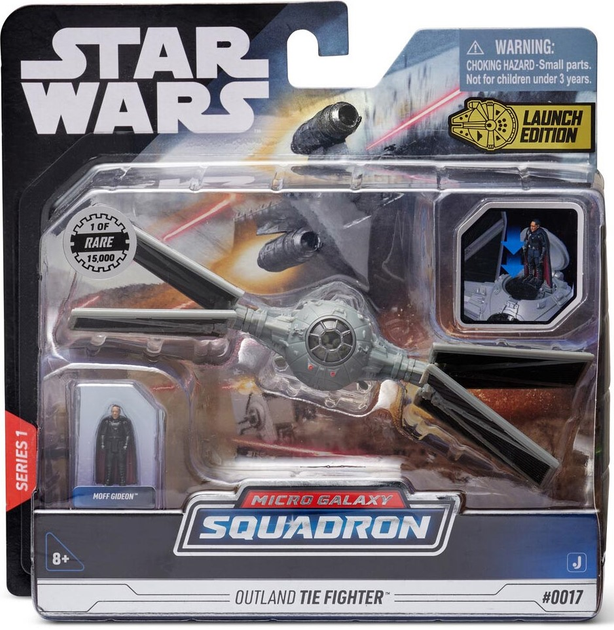 Figurka Jazwares Star Wars Outland TIE Fighter Moff Gideon (191726416241) - obraz 1