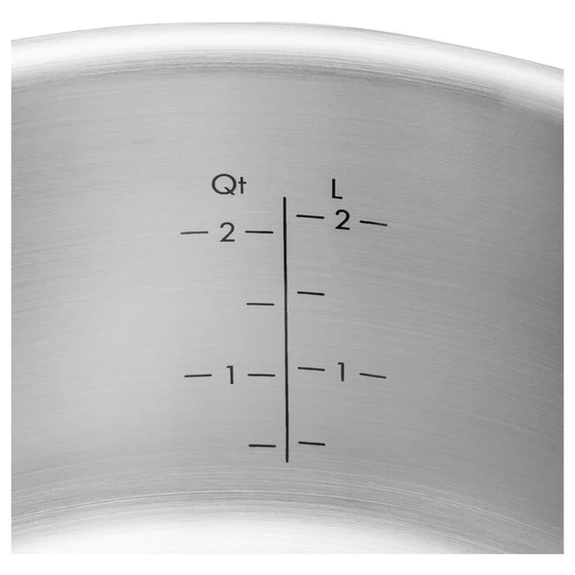 Набор кастрюль Zwilling Pure из 5 предметов белый нержавеющая сталь для индукции - изображение 4