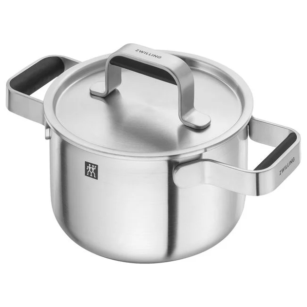 Набор кастрюль Zwilling Pure из 5 предметов серебристый нержавеющая сталь для индукции - Фото 10 Набор кастрюль Zwilling Pure из 5 предметов серебристый нержавеющая сталь для индукции - изображение 10