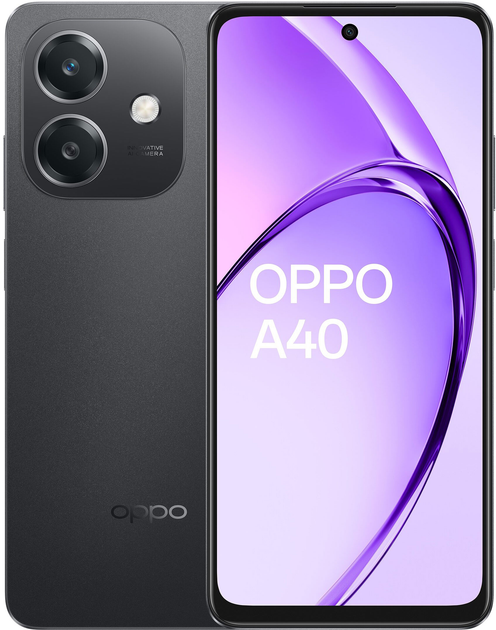 Мобільний телефон OPPO A40 6/128GB Black (6932169354530) - зображення 1